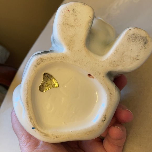 Vintage Nancy Pew Giftware/Tilso, Japan anthropomorphic antique dog planter 1986 - Picture 5 of 8